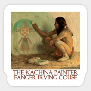 The Kachina Painter by Eanger Irving Couse Sticker